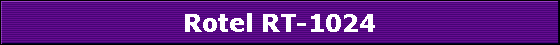 Rotel RT-1024